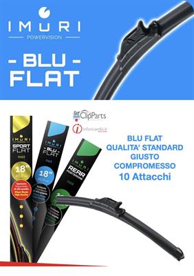 SPAZZOLA IMURI BLUFLAT 50 CM.