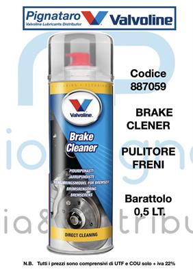 VALVOLINE BRAKE CLEANER 0,5L.