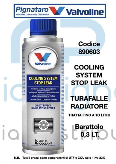 VALVOLINE COOLING SYSTEM STOP LEAK 0,3L