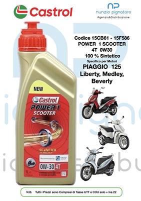CASTROL POWER 1 SCOOTER 4T 0W30 1L