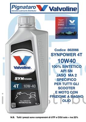 VALVOLINE SYNPOWER 4T 10W40 1L