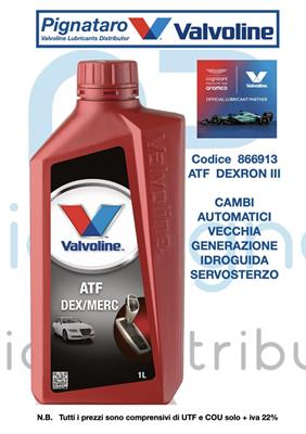 VALVOLINE ATF DEXRON III 1L