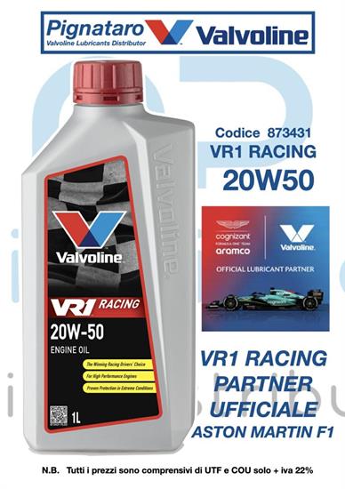 VALVOLINE VR1 RACING 20W50 1L