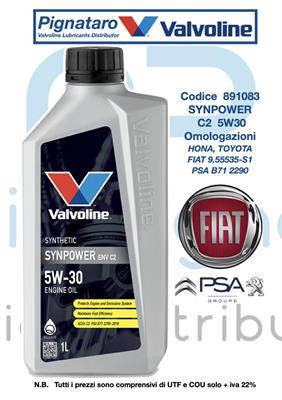 VALVOLINE SYNPOWER C2 5W30 1L