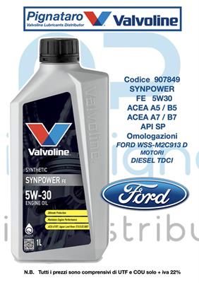 VALVOLINE SYNPOWER FE 5W30 1L