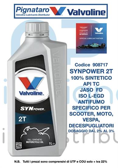 VALVOLINE SYNPOWER 2T 1L