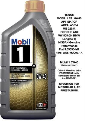 MOBIL 1 FS 0W40  1L