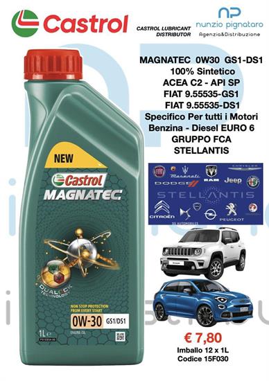 CASTROL MAGNATEC 0W30 1L GS1/DS1 C2 STELLANTIS
