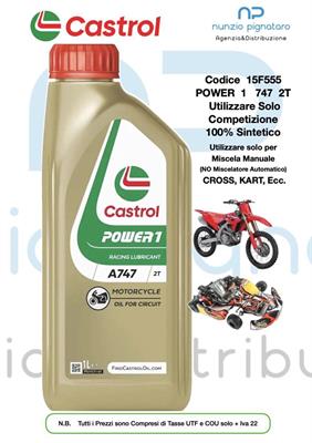 CASTROL POWER 1 747 1L ( 2T RACING )