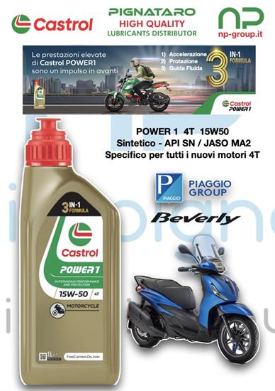 CASTROL POWER 1 4T 15W50 1L