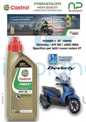 CASTROL POWER 1 4T 15W50 1L