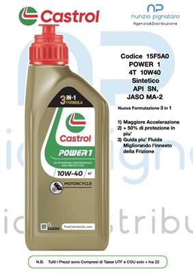 CASTROL POWER 1 4T 10W40 1L