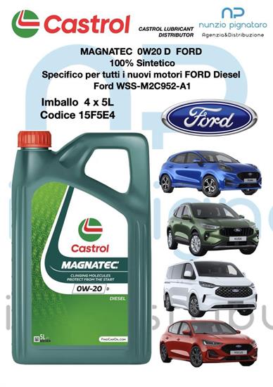 CASTROL MAGNATEC 0W20 D FORD 5L