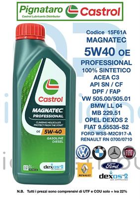 CASTROL MAGNATEC PROFESSIONAL OE 5W40 1L