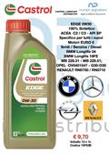 CASTROL EDGE 0W30  1L