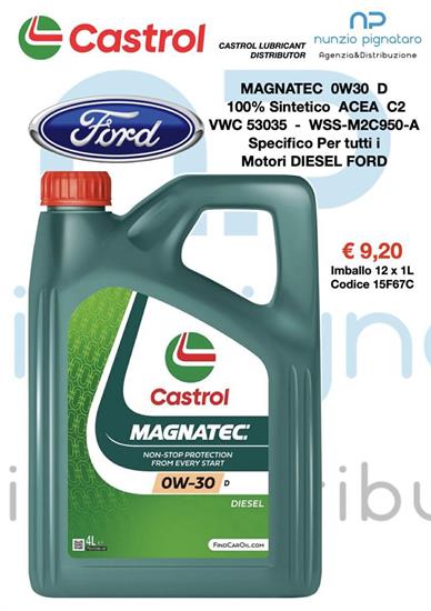 CASTROL MAGNATEC 0W30 D FORD 4L