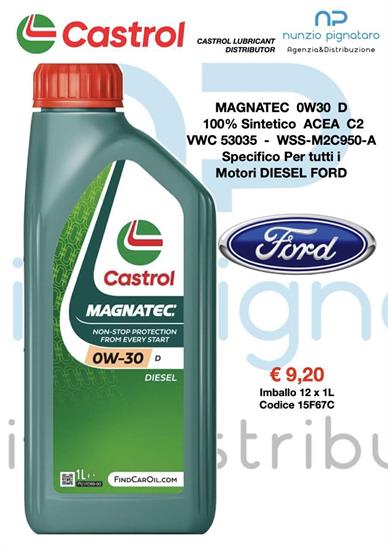CASTROL MAGNATEC 0W30 D FORD 1L