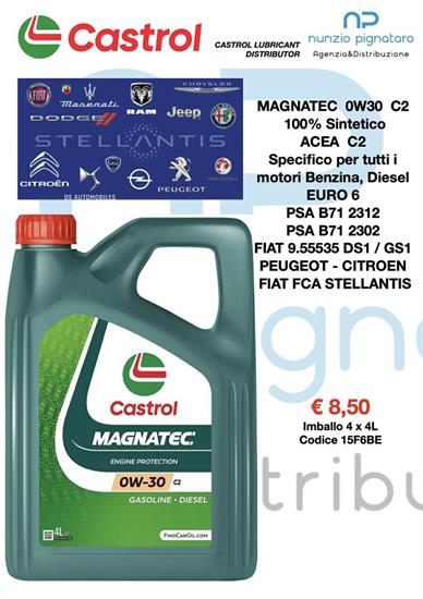 CASTROL MAGNATEC 0W30 C2 STELLANTIS 4L