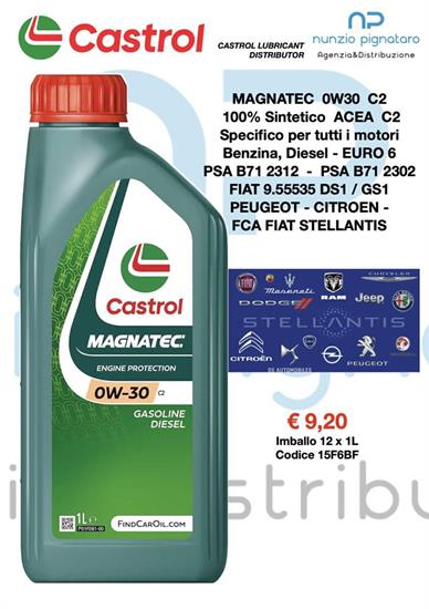 CASTROL MAGNATEC 0W30 C2 PSA  1L