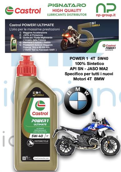 CASTROL POWER 1 ULTIMATE 4T 5W40 1L