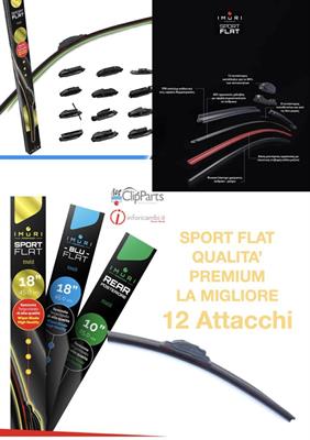 SPAZZOLA IMURI SPORTFLAT 50 CM.