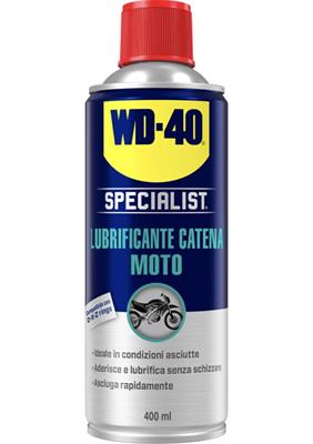 WD40 LUBRIFICANTE CATENA MOTO 0,4L (39074 SCATOLA 12PZ)