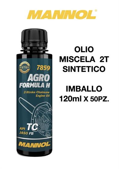 MANNOL AGRO FORMULA H 2T SINT. 120ML.