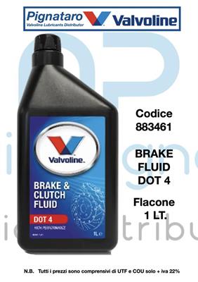 VALVOLINE BRAKE FLUID DOT 4 1L