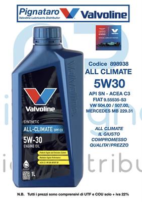 VALVOLINE ALL CLIMATE 5W30 DPF C3 1L