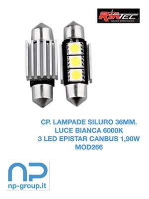 CP. LAMPADE SILURO 36MM. 1,9W CANBUS