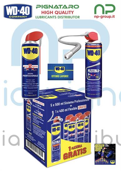 WD40 MULTIFUNZIONE 0,5LT SCATOLA 6PZ (5+1)