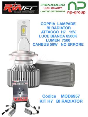 KIT BI RADIATOR H7