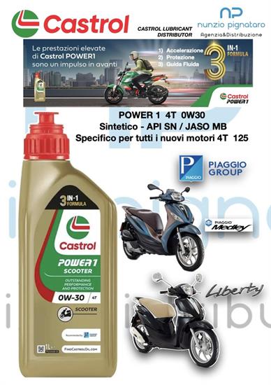 CASTROL POWER 1 SCOOTER 4T 0W30 1L