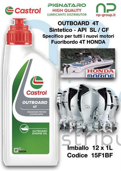 CASTROL OUTBOARD 4T 1L