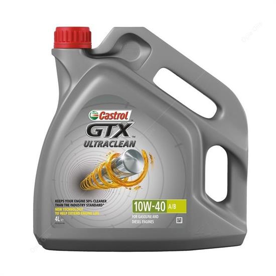 CASTROL GTX ULTRACLEAN 10W40 4L